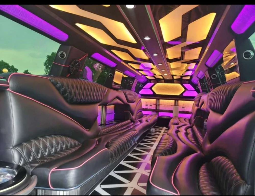 Pitkin County white Cadillac Escalade stretch limo