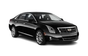 Pitkin County black Cadillac XTS executive sedan